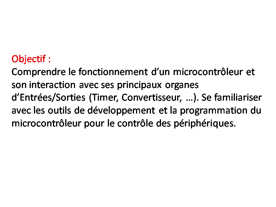 Objectif
